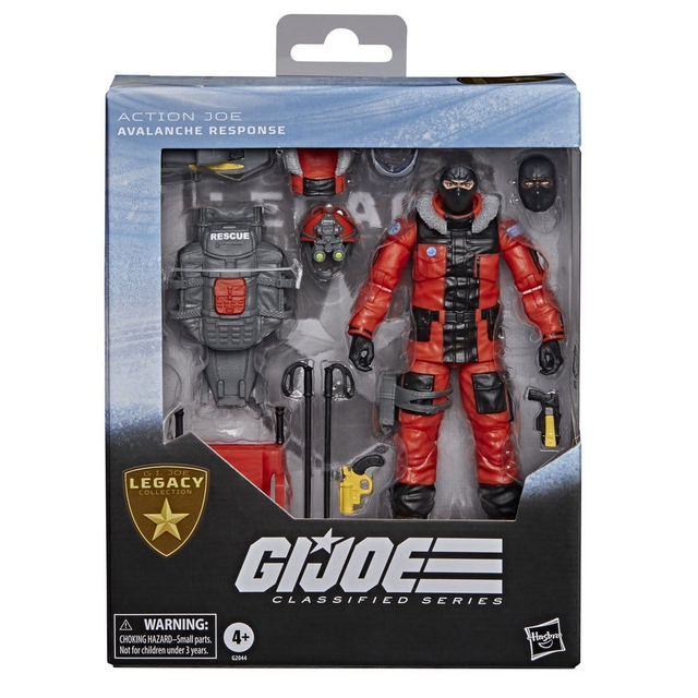 G.I. Joe Classified Series Action Joe Avalanche Response Action Figure 15cm