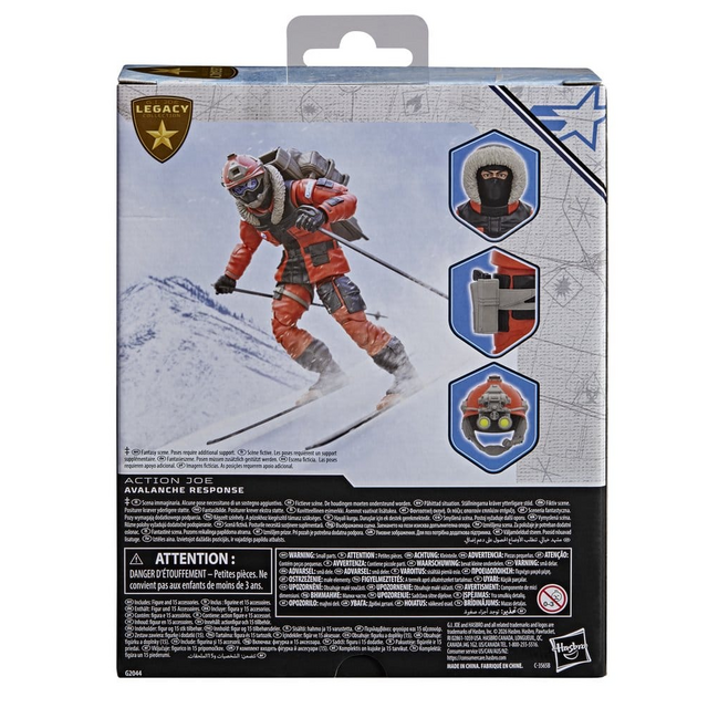 G.I. Joe Classified Series Action Joe Avalanche Response Action Figure 15cm
