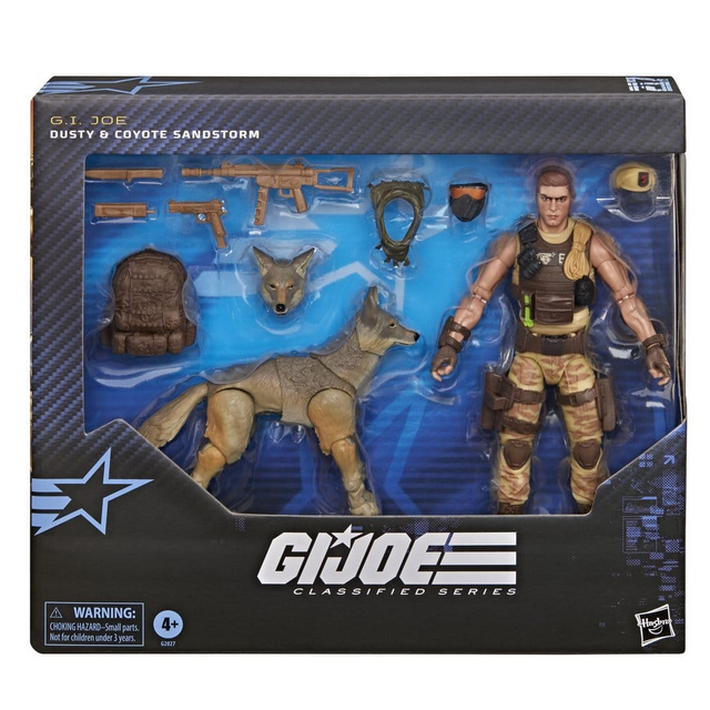 G.I. Joe Classified Series #217 Dusty & Coyote Sandstorm Action Figure 15cm