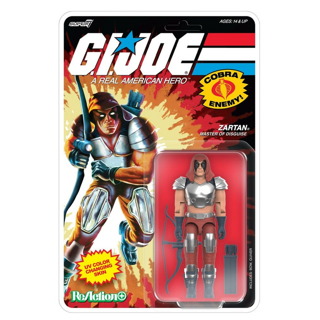 G.I. Joe ReAction+ Zartan Action Figure 10cm