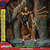 Transformers Beast Wars AMK Series Blackarachnia Plastic Model Kit 18cm