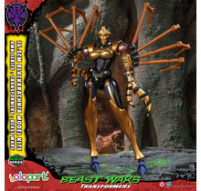 Transformers Beast Wars AMK Series Blackarachnia Plastic Model Kit 18cm