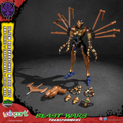 Transformers Beast Wars AMK Series Blackarachnia Plastic Model Kit 18cm