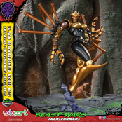 Transformers Beast Wars AMK Series Blackarachnia Plastic Model Kit 18cm