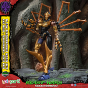 Transformers Beast Wars AMK Series Blackarachnia Plastic Model Kit 18cm
