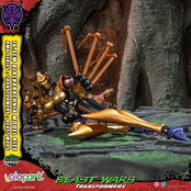 Transformers Beast Wars AMK Series Blackarachnia Plastic Model Kit 18cm