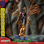 Transformers Beast Wars AMK Series Blackarachnia Plastic Model Kit 18cm