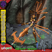 Transformers Beast Wars AMK Series Blackarachnia Plastic Model Kit 18cm