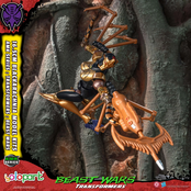 Transformers Beast Wars AMK Series Blackarachnia Plastic Model Kit 18cm