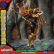 Transformers Beast Wars AMK Series Blackarachnia Plastic Model Kit 18cm