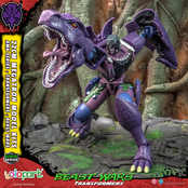 Transformers Beast Wars AMK Series Megatron Plastic Model Kit 22cm