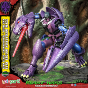 Transformers Beast Wars AMK Series Megatron Plastic Model Kit 22cm