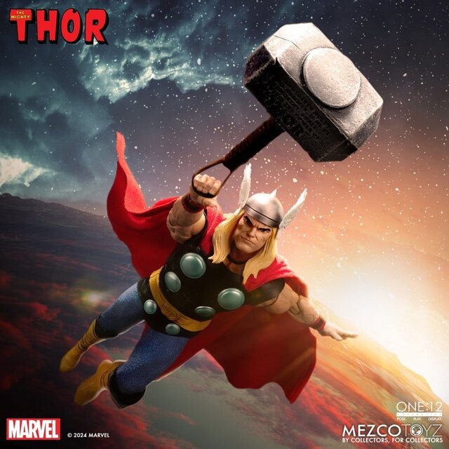 One:12 Collective Marvel Comics The Mighty Thor Action Figure 17cm