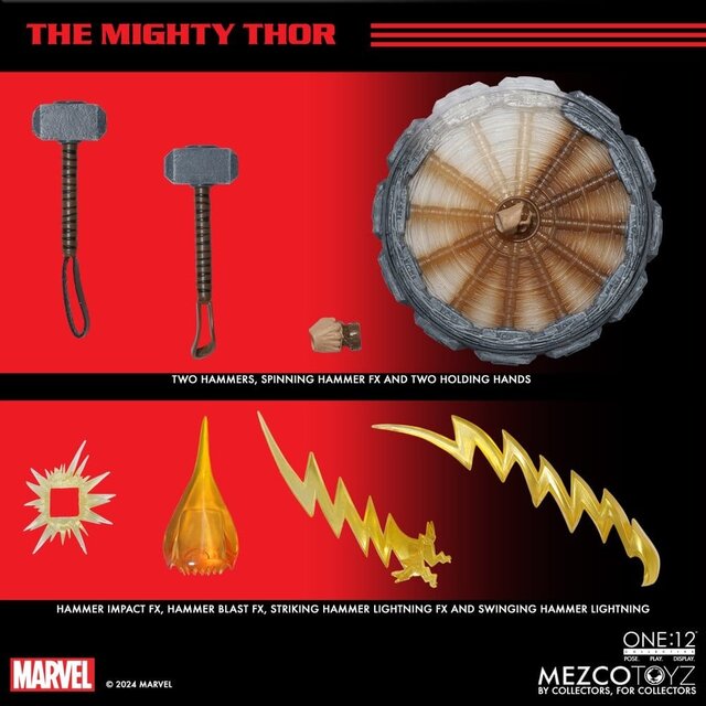 One:12 Collective Marvel Comics The Mighty Thor Action Figure 17cm