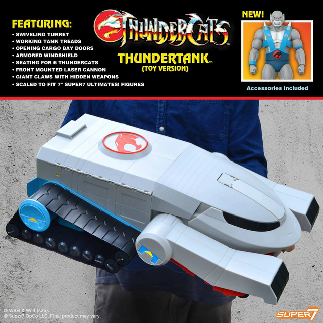 ThunderCats Ultimates ThunderTank and Panthro (Toy Version)