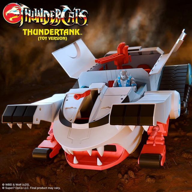ThunderCats Ultimates ThunderTank and Panthro (Toy Version)