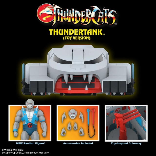 ThunderCats Ultimates ThunderTank and Panthro (Toy Version)