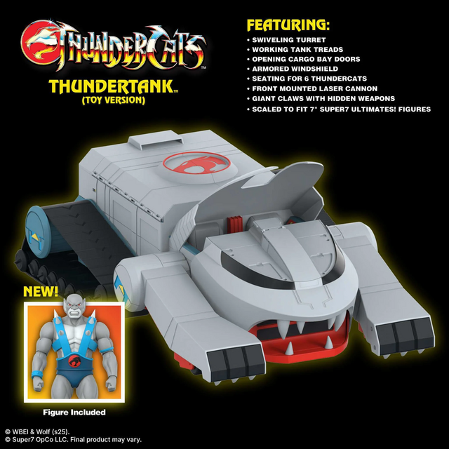 ThunderCats Ultimates ThunderTank and Panthro (Toy Version)
