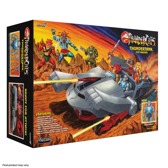 ThunderCats Ultimates ThunderTank and Panthro (Toy Version)
