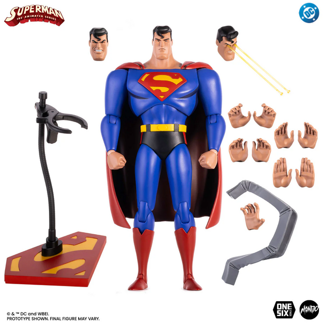 Superman The Animated Series 1/6 Superman Action Figure 30cm