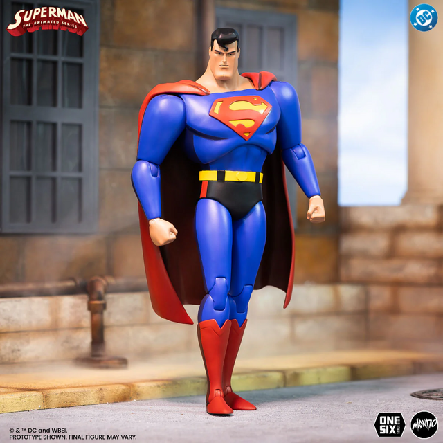 Superman The Animated Series 1/6 Superman Action Figure 30cm