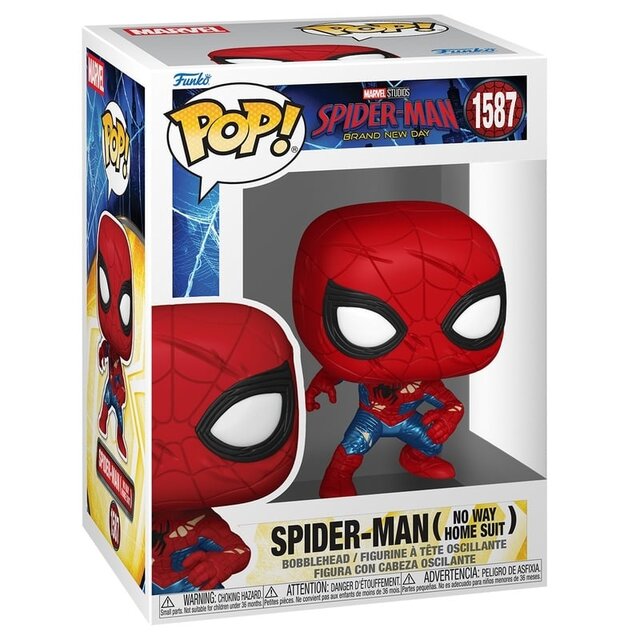 POP! Spider-Man Brand New Day (No Way Home Suit) #1587 Bobblehead 9cm