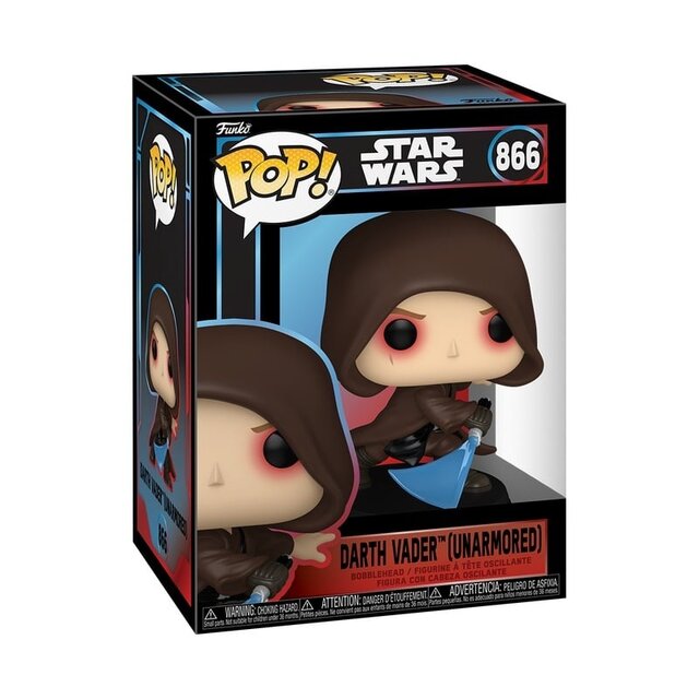 POP! Star Wars Darth Vader (Unarmored) #866 Bobblehead