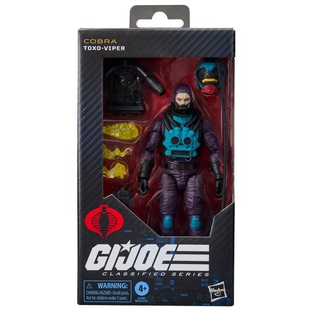 G.I. Joe Classified Series #209 Toxo-Viper Action Figure 15cm