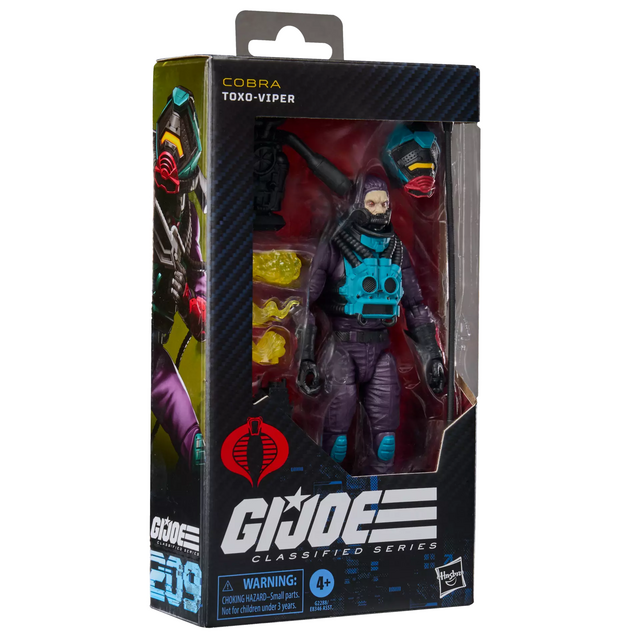 G.I. Joe Classified Series #209 Toxo-Viper Action Figure 15cm