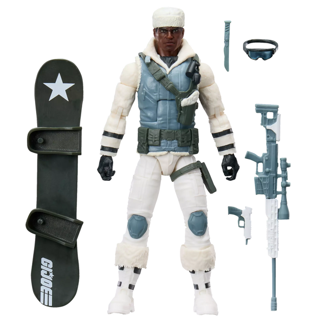 G.I. Joe Classified Series #207 Clifton “Iceberg” Nash Action Figure 15cm