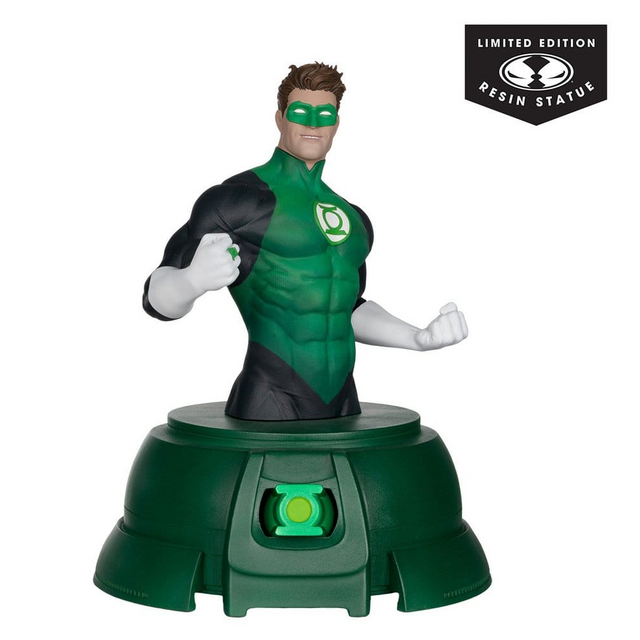 DC Direct Green Lantern Bust 1/1 Hal Jordan with Power Ring Prop Replica (Gold Label) 26cm