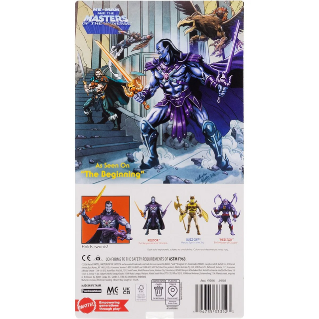 Masters of the Universe Origins 200X Cartoon Collection Keldor Action Figure 14cm