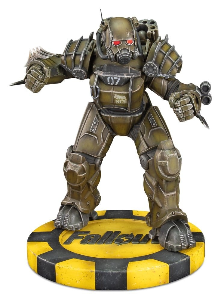 Dark Horse Comics Fallout NCR Power Armor PVC Figure afbeelding