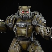 Fallout NCR Power Armor PVC Figure 25cm