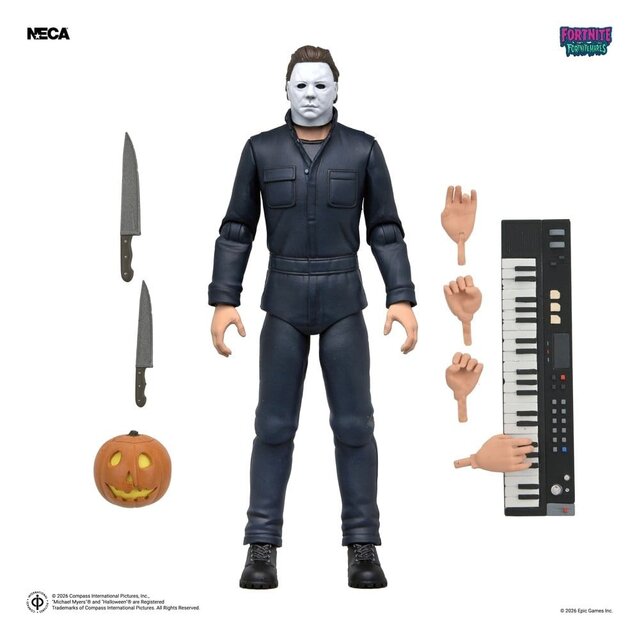 Fortnite/Halloween Fortnitemares Michael Myers Action Figure 18cm