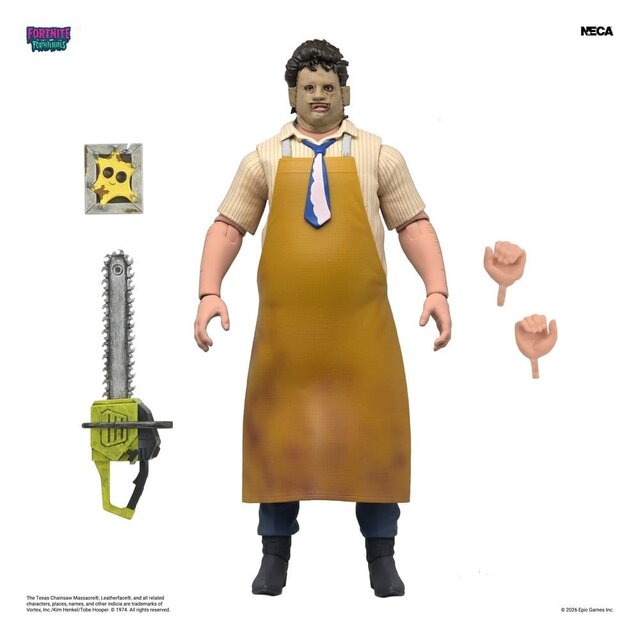 Fortnite/Texas Chainsaw Massacre Fortnitemares Leatherface Action Figure 18cm