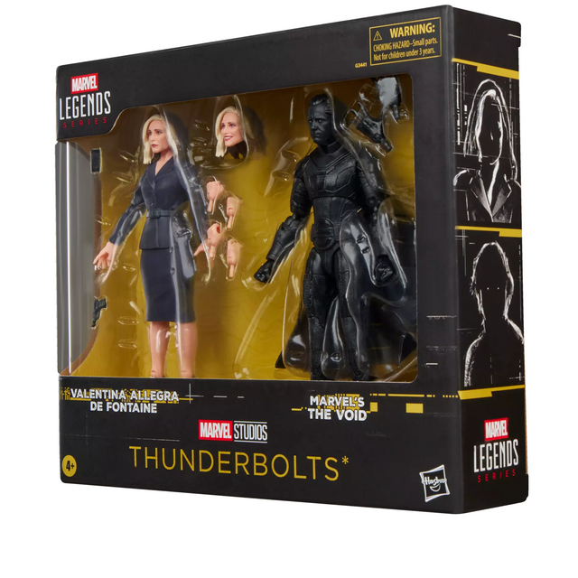 Thunderbolts Marvel Legends Valentina Allegra de Fontaine and Marvel’s The Void Action Figure 2-Pack 15cm