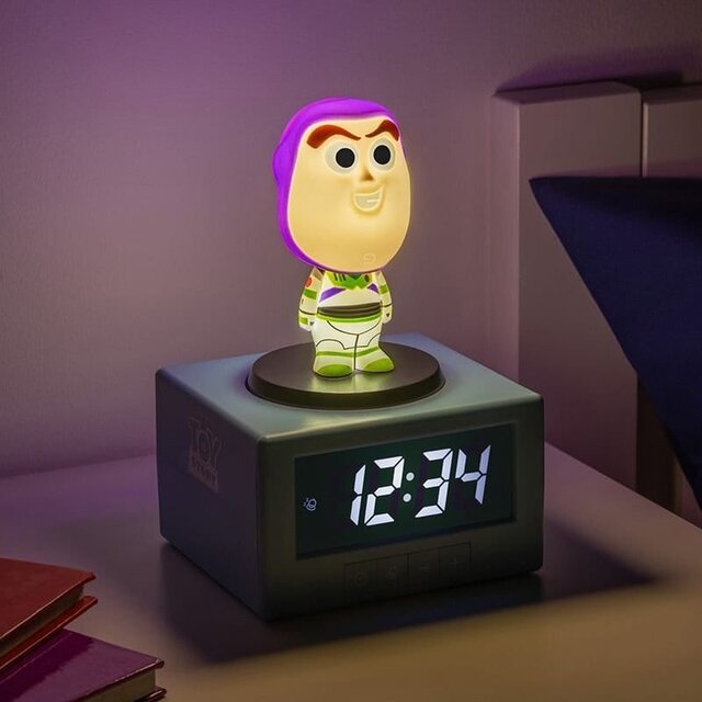 Toy Story Icon Alarm Clock Buzz Lightyear 14cm