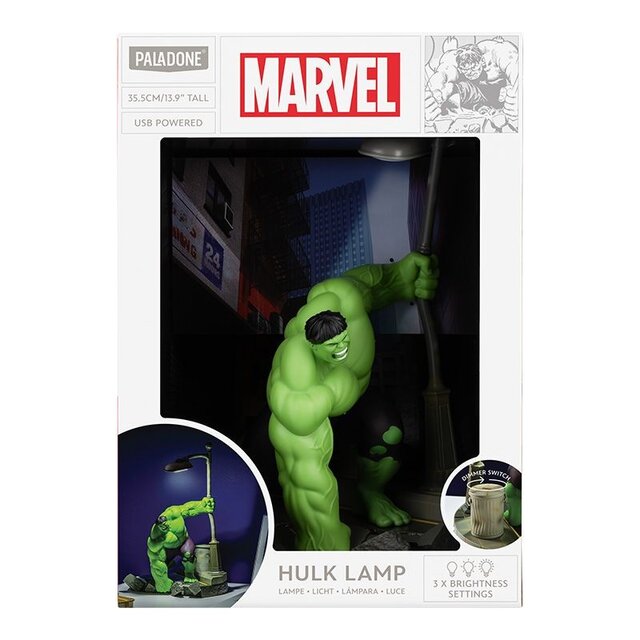 Marvel Hulk Diorama Lamp 35cm