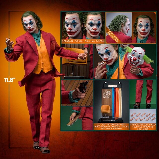Joker Movie Masterpiece Action Figure 1/6 The Joker Artisan Edition 30cm