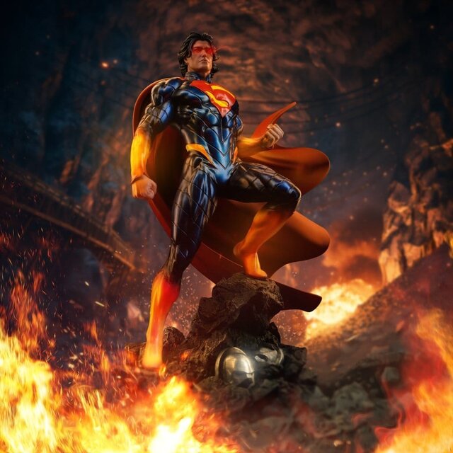 DC Comics Art Scale Statue 1/10 Superman Absolute 25 cm