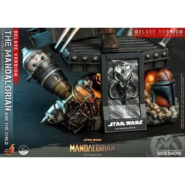 Star Wars The Mandalorian Action Figure 2-Pack 1/4 The Mandalorian & The Child Deluxe 46cm