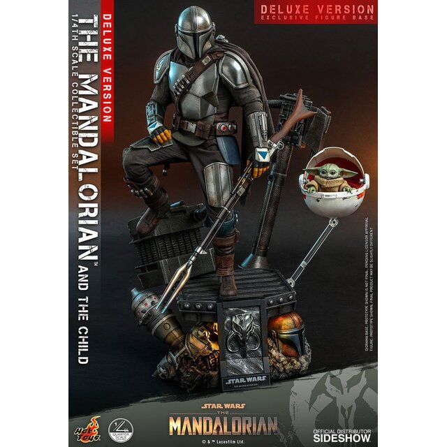 Star Wars The Mandalorian Action Figure 2-Pack 1/4 The Mandalorian & The Child Deluxe 46cm