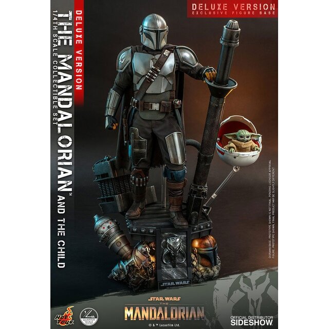Star Wars The Mandalorian Action Figure 2-Pack 1/4 The Mandalorian & The Child Deluxe 46cm