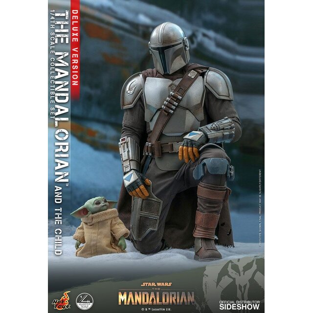 Star Wars The Mandalorian Action Figure 2-Pack 1/4 The Mandalorian & The Child Deluxe 46cm