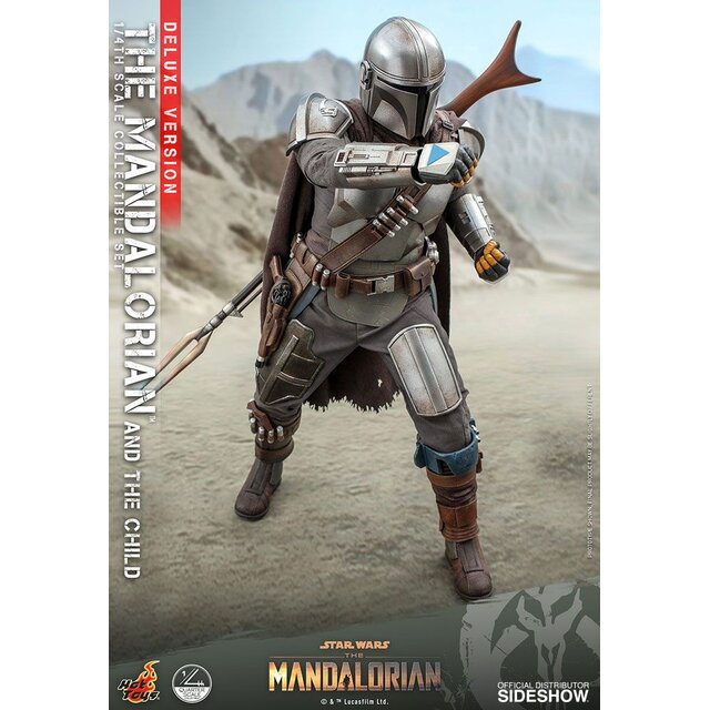 Star Wars The Mandalorian Action Figure 2-Pack 1/4 The Mandalorian & The Child Deluxe 46cm