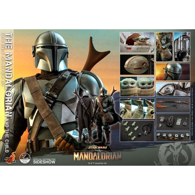 Star Wars The Mandalorian & The Child Action Figure 2-pack 46cm