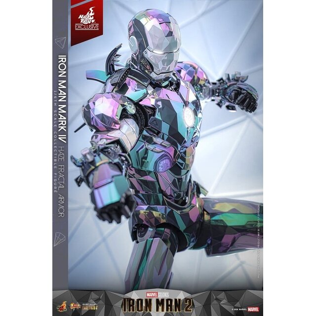 Iron Man 2 Action Figure 1/6 Iron Man Mark IV (Haze Fractal Armor) 33cm