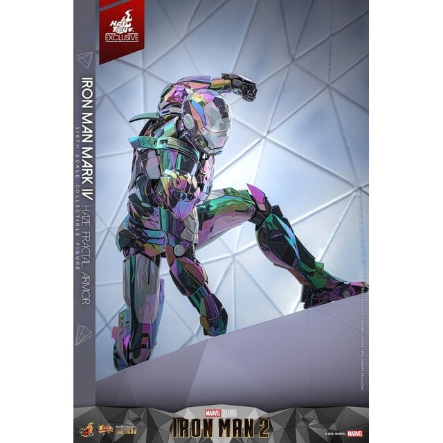 Iron Man 2 Action Figure 1/6 Iron Man Mark IV (Haze Fractal Armor) 33cm