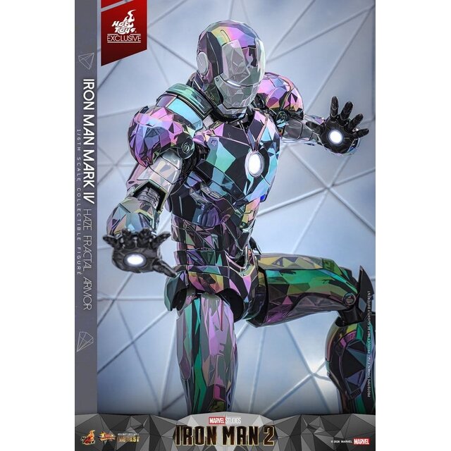 Iron Man 2 Action Figure 1/6 Iron Man Mark IV (Haze Fractal Armor) 33cm